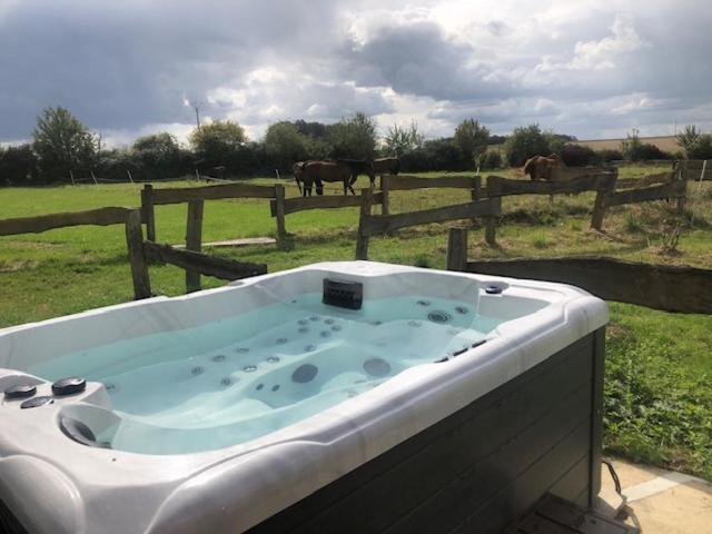 Le Spa Est Dans Le Pre Trigueres Luaran gambar